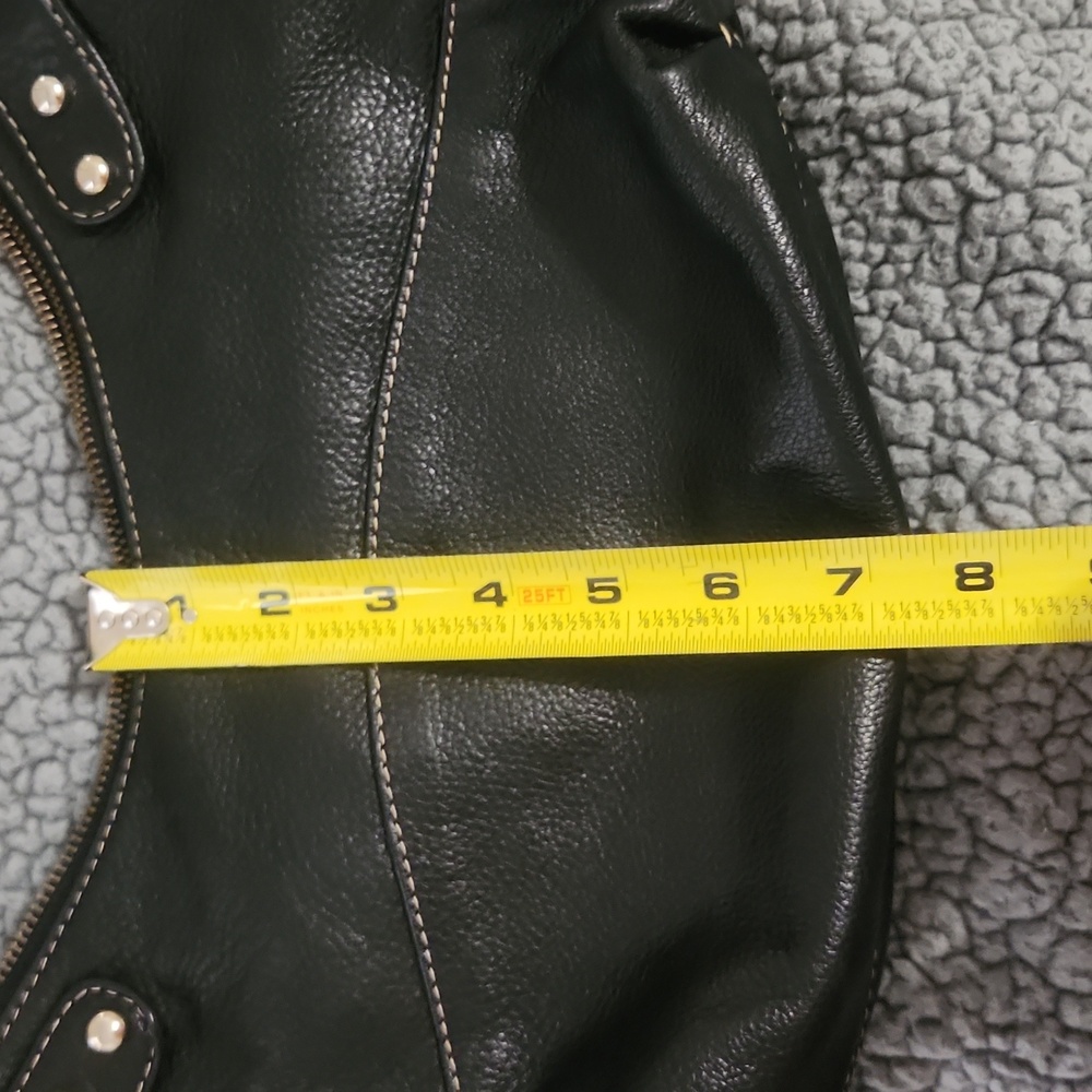 Etienne Aigner black leather shoulder bag - Picture 11 of 15
